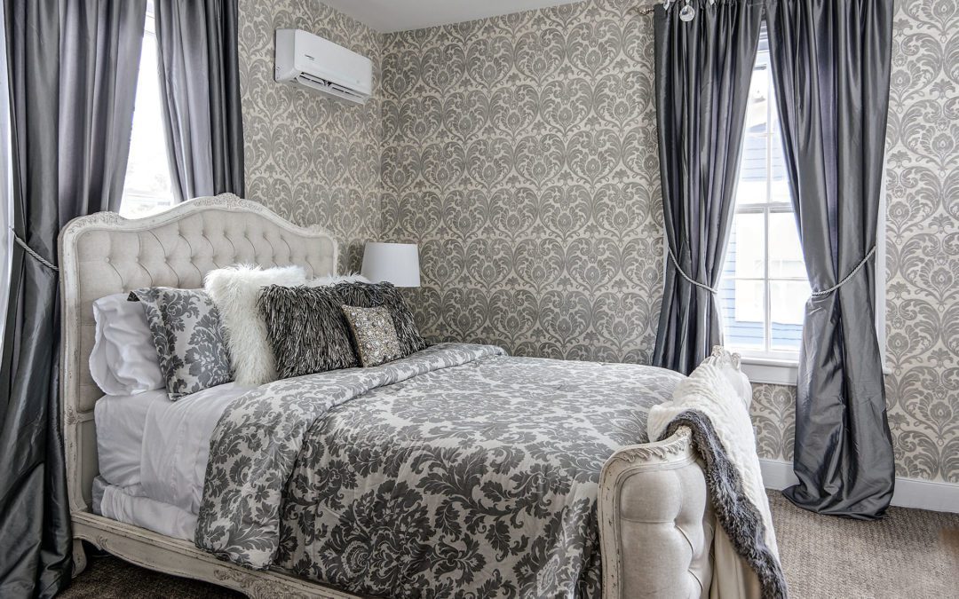 Showcasing the Mason-Dixon room at Pharos at The Harrison, Cape May. Which of our unique rooms will you choose for your romantic vacation at Pharos at The Harrison?