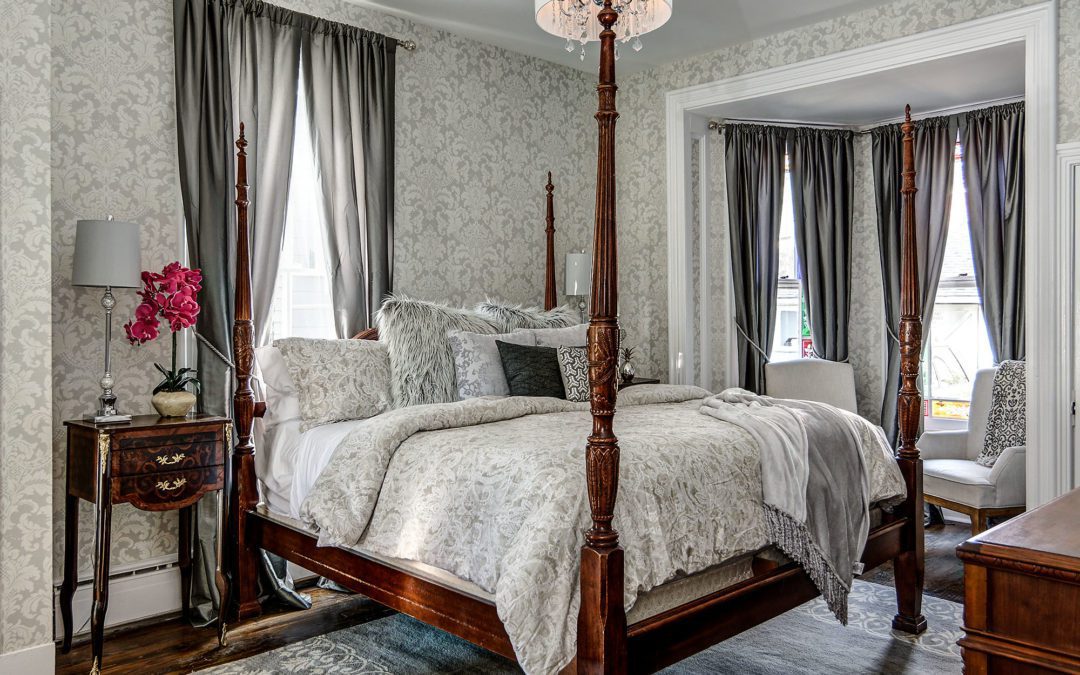 Showcasing the Pharos Cottage at Pharos at The Harrison, Cape May. Which of our unique rooms will you choose for your romantic vacation at Pharos at The Harrison?